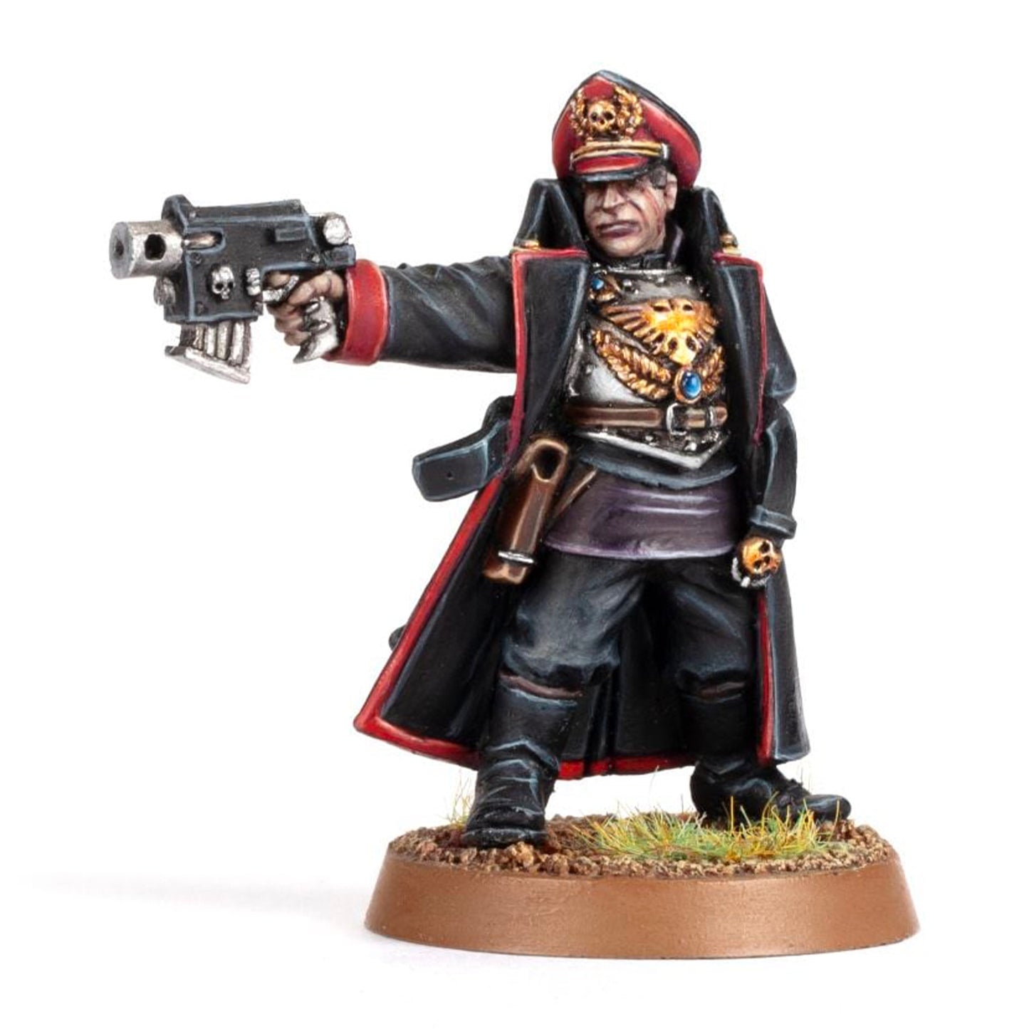 Commissar with Bolt Pistol