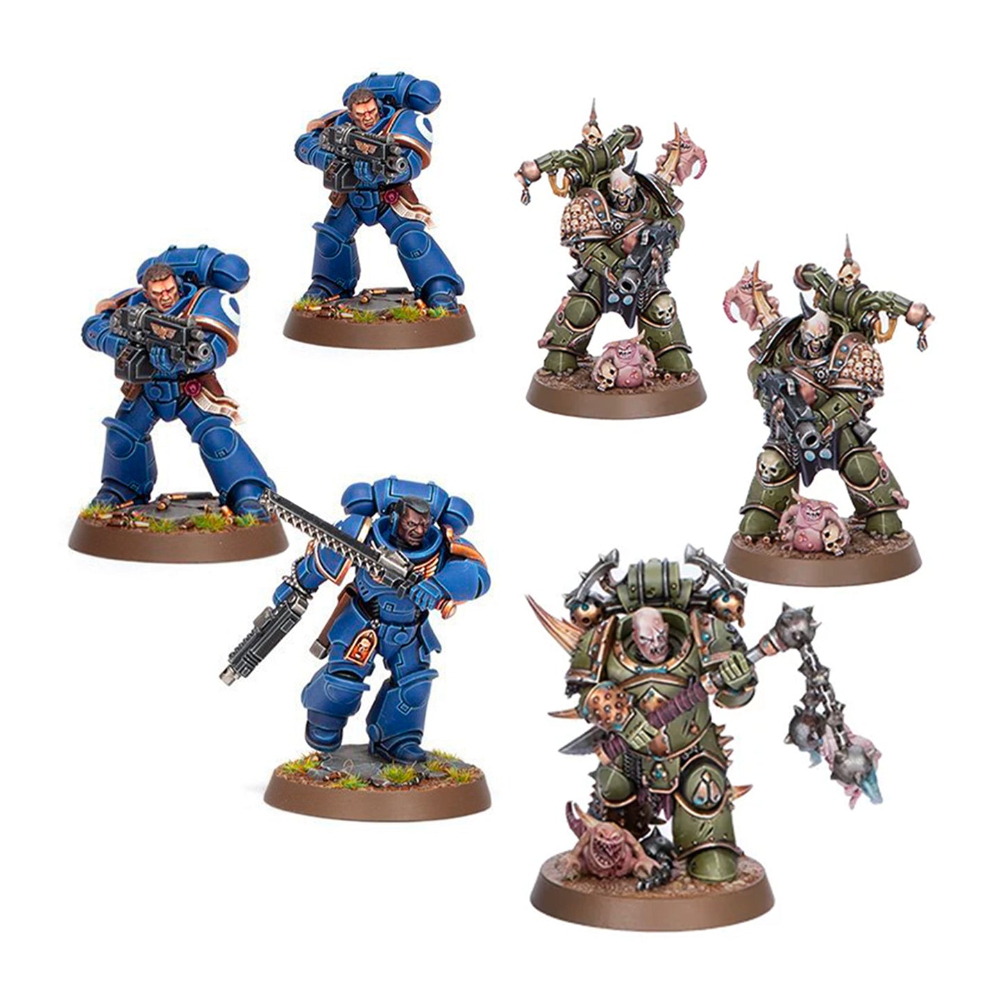 Space Marines vs Death Guard [FREE PACK]