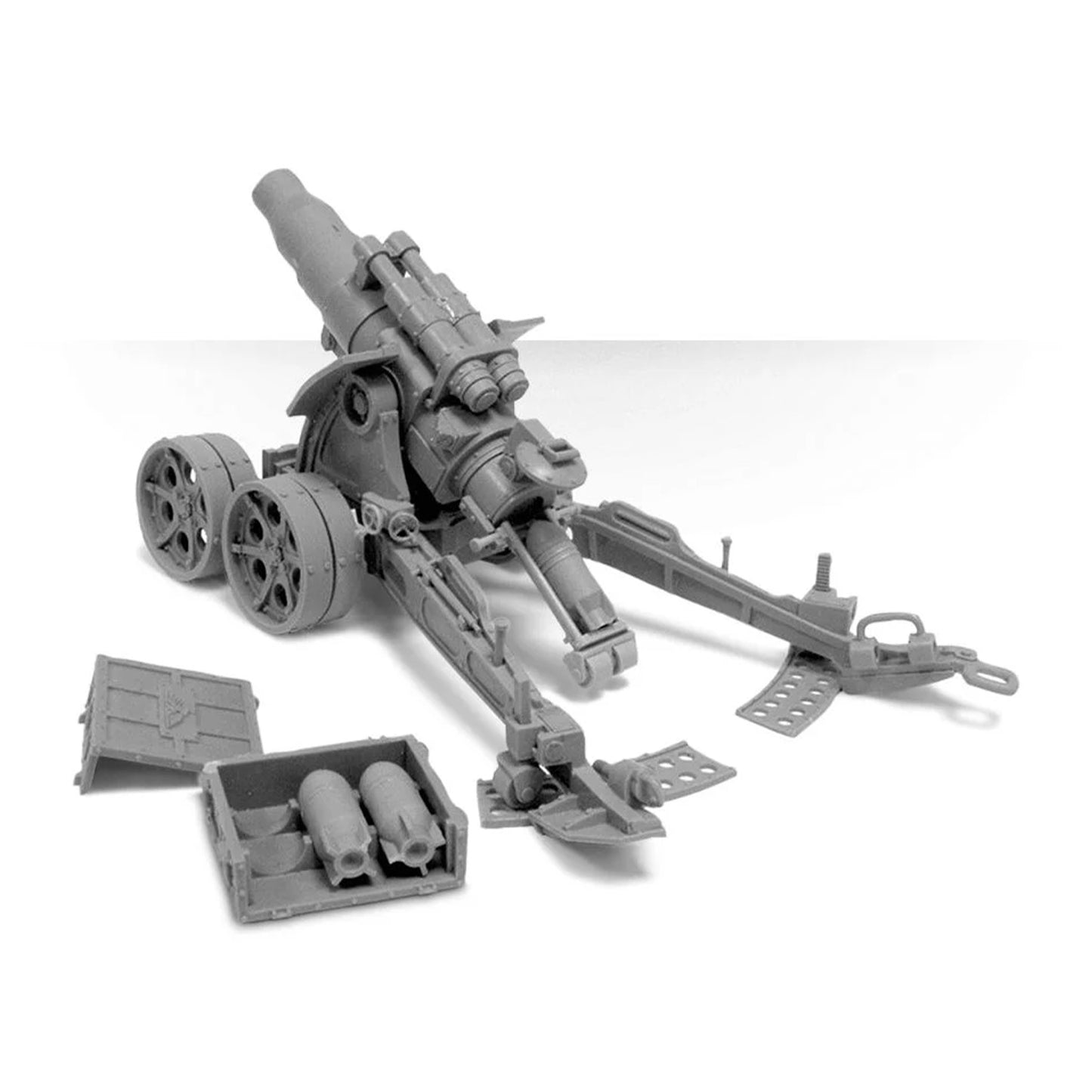 Heavy Artillery Carriage with Medusa Siege Gun