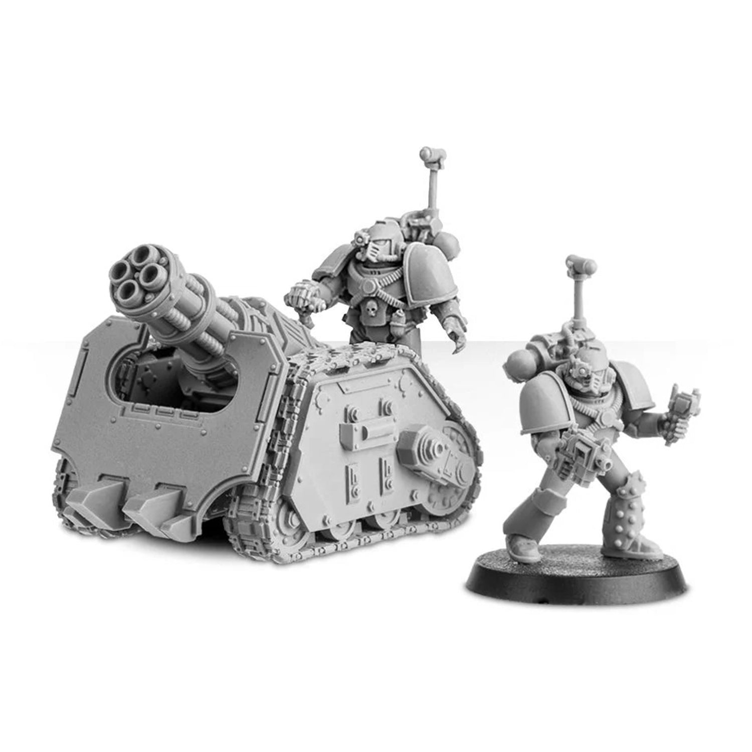 Space Marine Rapier Quad Mortar