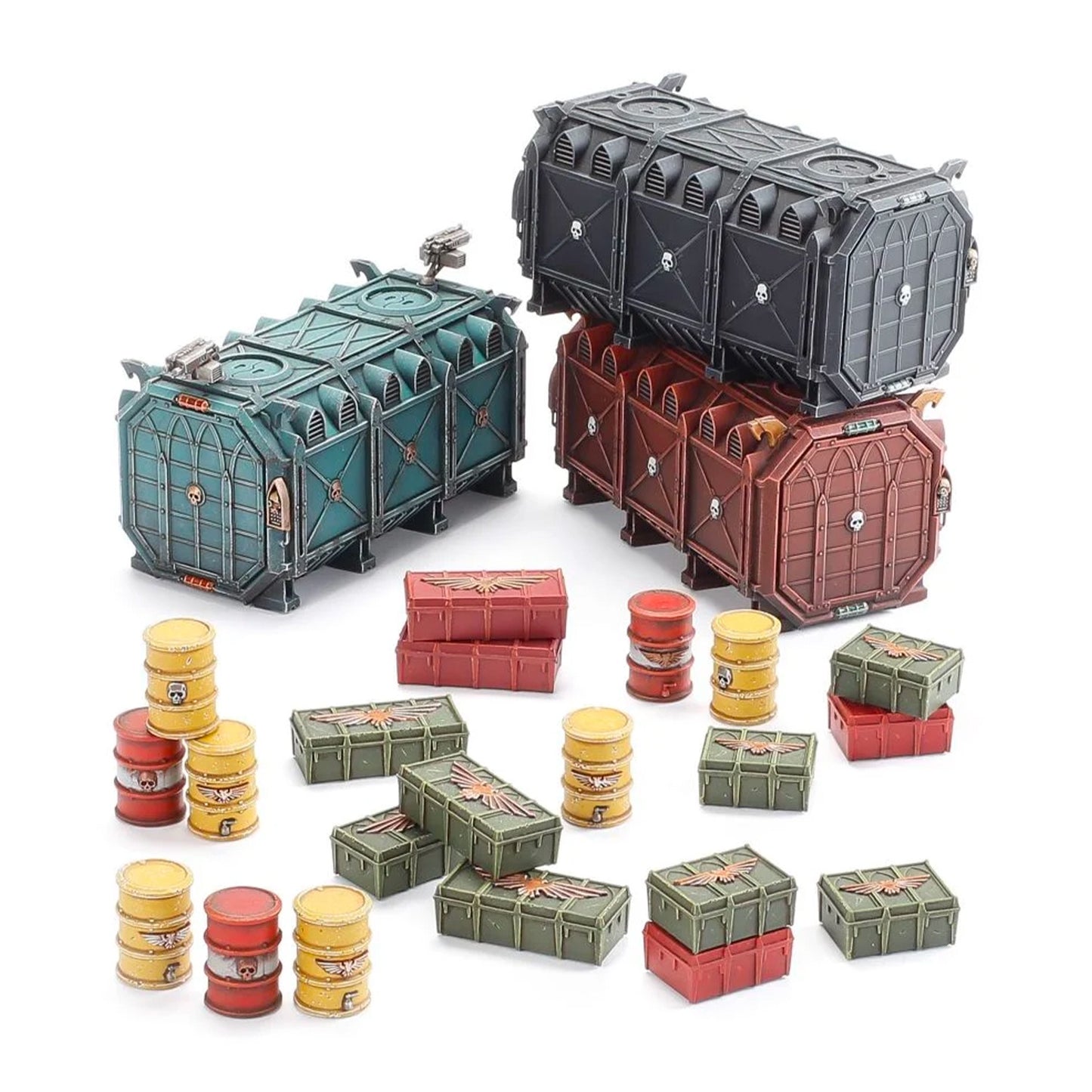 Battlezone Manufactorum Munitorum Armoured Containers