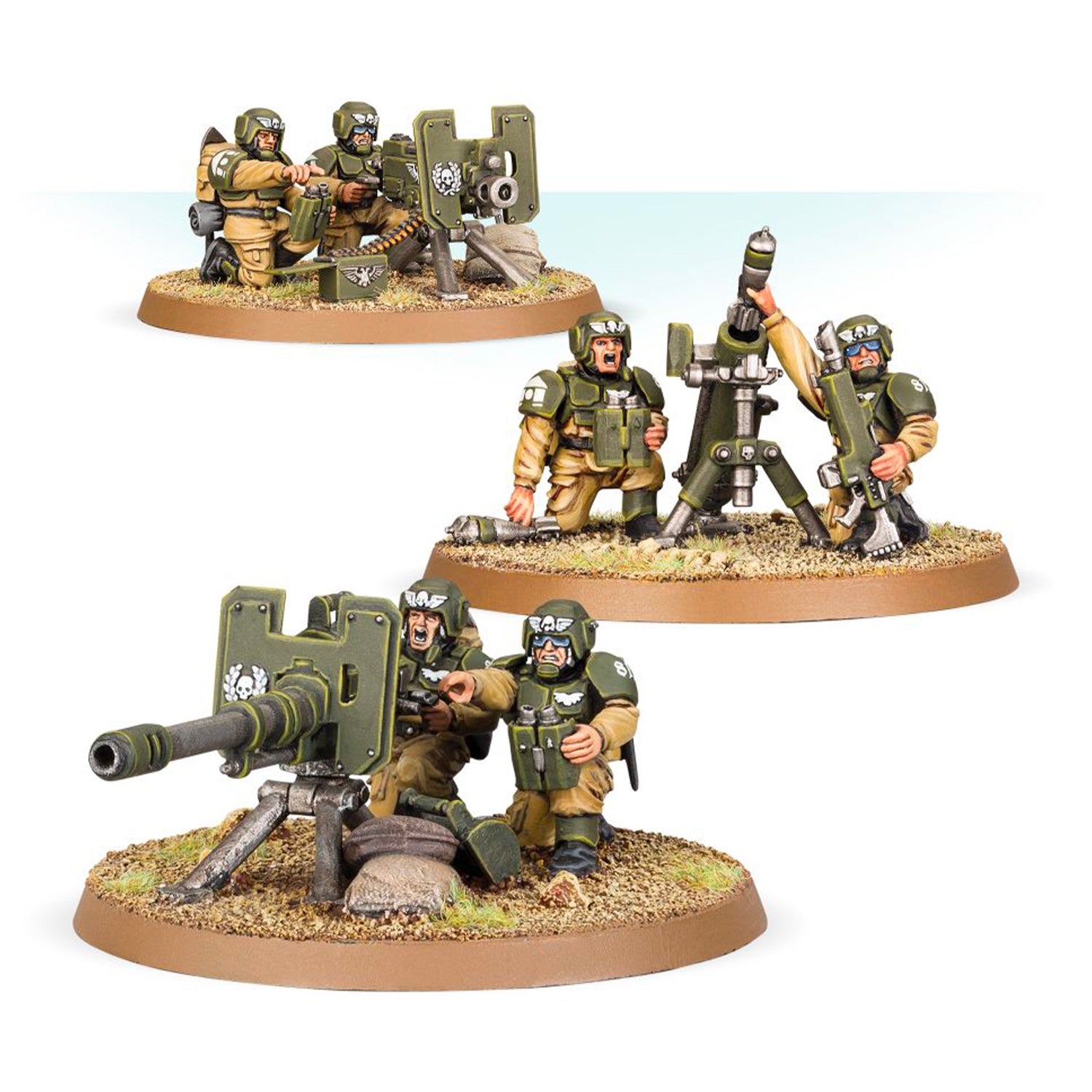 Cadian Heavy Weapon Squad