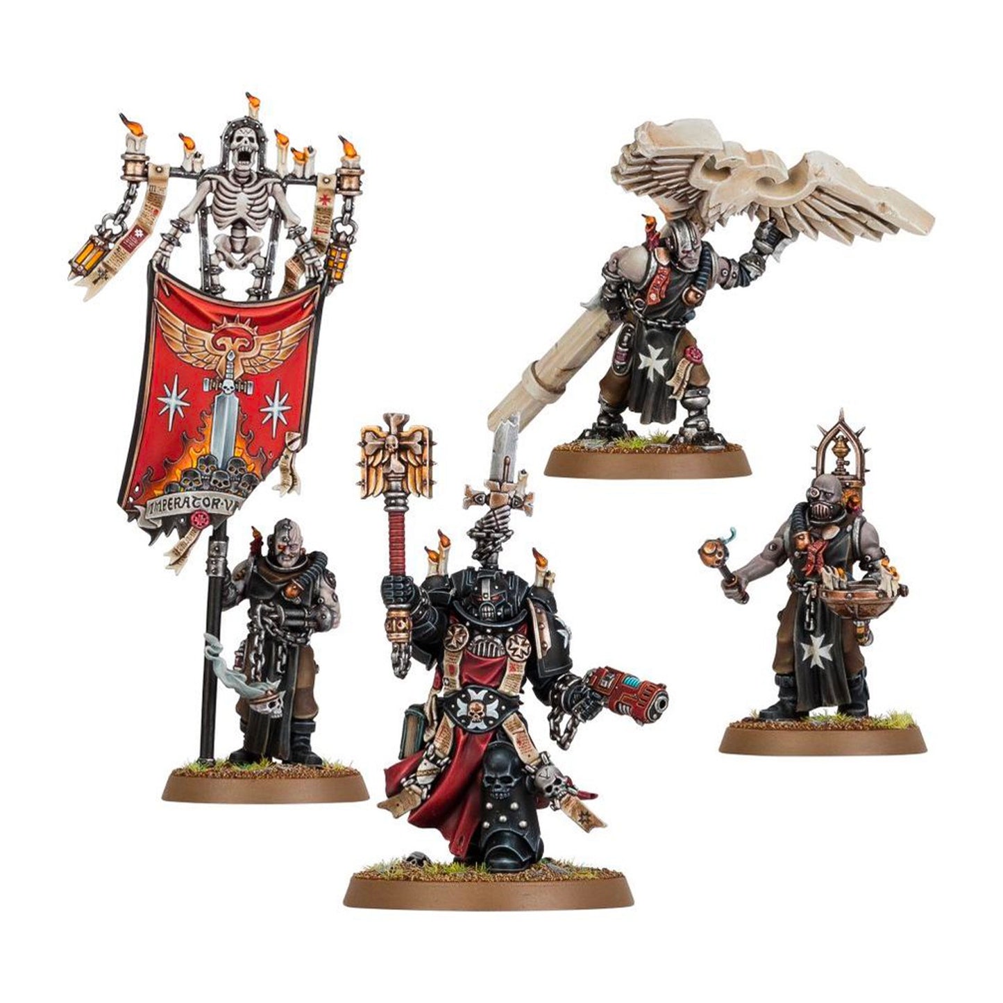 Chaplain Grimaldus and Retinue 2