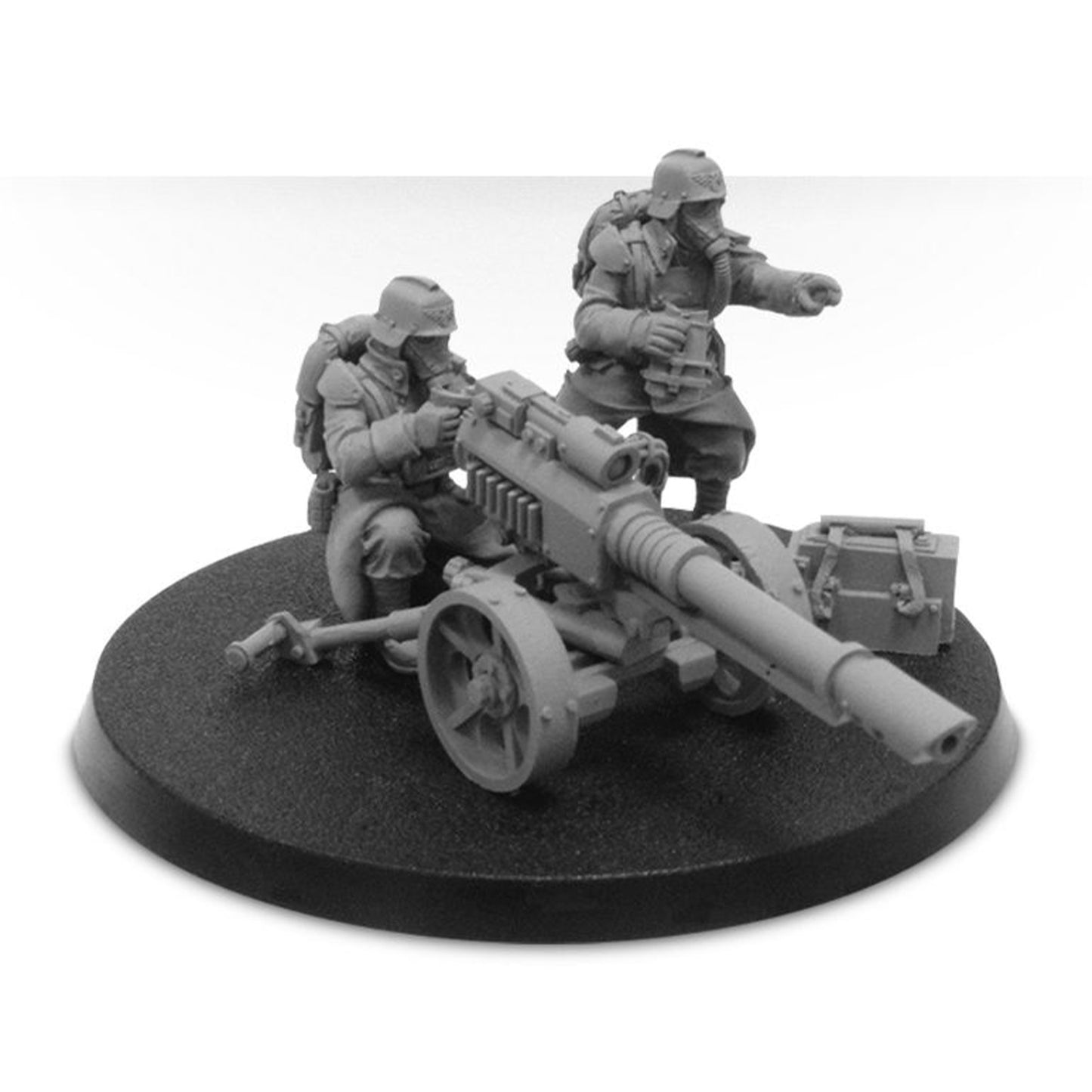 Death Korps of Krieg Lascannon Team