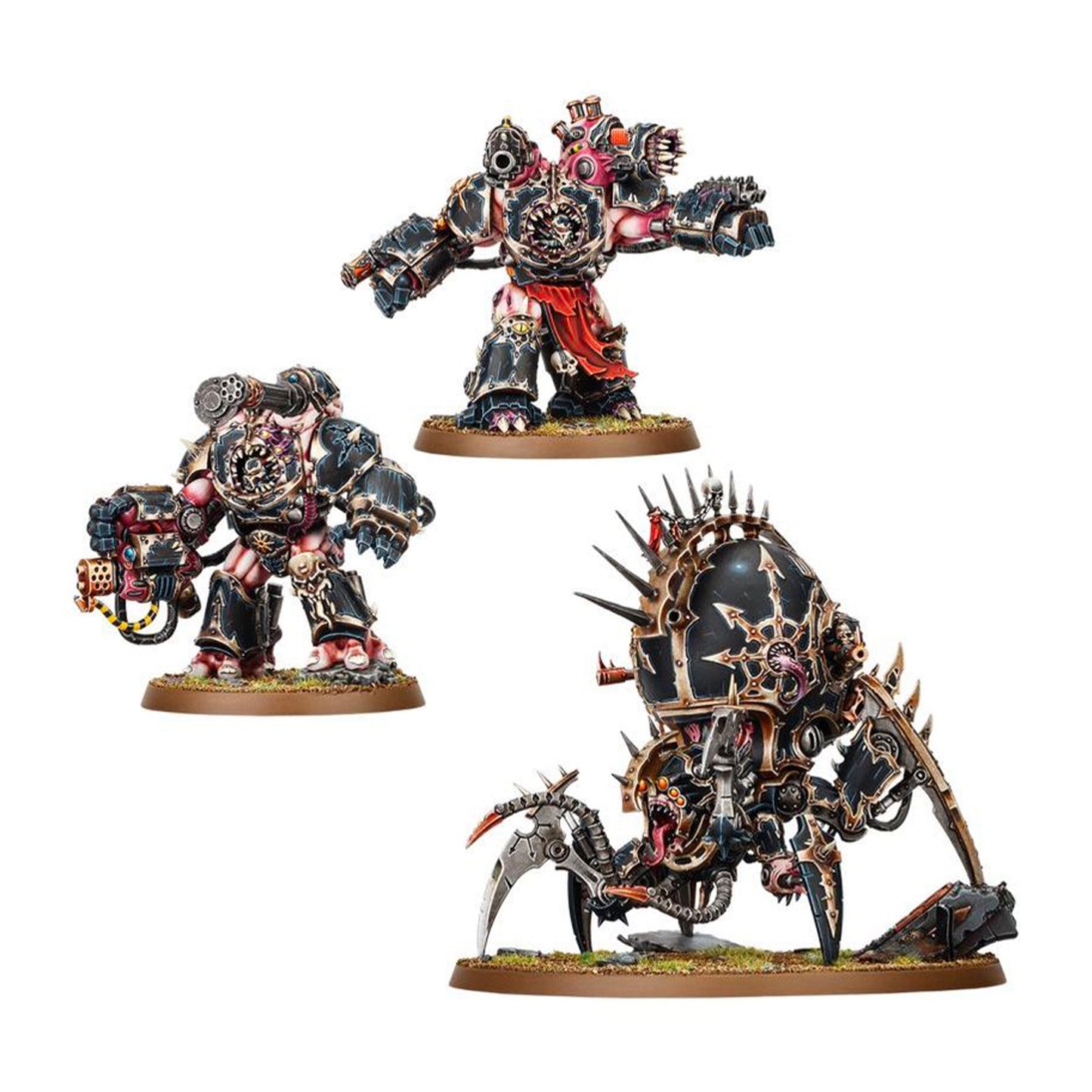 Warpforged Venomcrawler and Obliterators